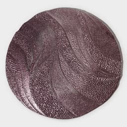 Тарелка подстановочная «Драхна», d=33 см, стекло, бордовая