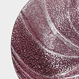Тарелка «Драхна», d=28.5 см, стекло, бордовая