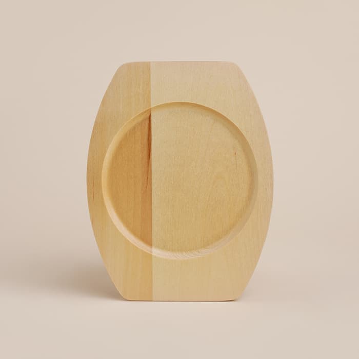 Кастрюля SL Home «Андалусия», 750 мл, d=14 см, h=7 см, с крышкой, на деревянной подставке, эмалированное покрытие, индукция, чугун, бежевая