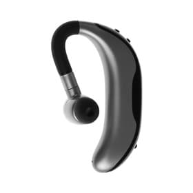 Bluetooth-Гарнитура для телефона BYZ B652, микрофон, ВТ 5.0, 170 мАч, серебристая