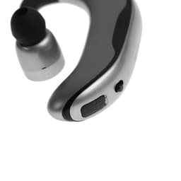 Bluetooth-Гарнитура для телефона BYZ B652, микрофон, ВТ 5.0, 170 мАч, серебристая