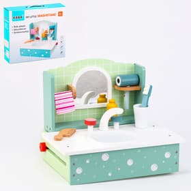 Игровой деревянный набор «Умывальник» 26.5×25.5×33.5 см