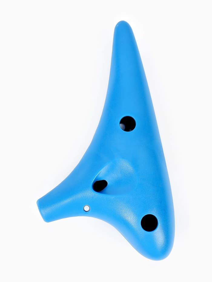 Окарина Music Life 12 отверстий, синяя, 17.5×9.5×4.5 см