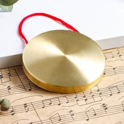 Музыкальный инструмент: Гонг с колотушкой, Music Life, 9 см