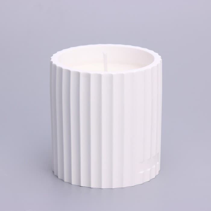 Ароматическая свеча в подсвечнике «Бог Арес», 13×7 см, цветущий жасмин, соевый воск, 160 г