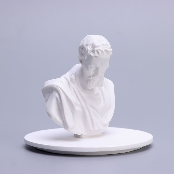 Ароматическая свеча в подсвечнике «Микеланджело», апельсиновый османтус, 13×7 см, соевый воск,160 г