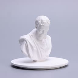 Ароматическая свеча в подсвечнике «Микеланджело», апельсиновый османтус, 13×7 см, соевый воск,160 г