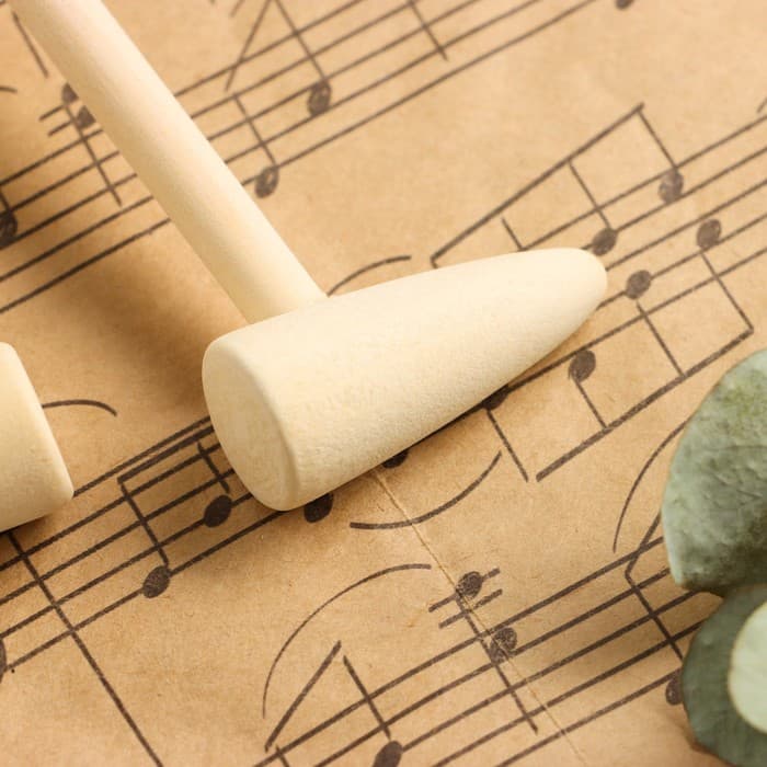 Палочки для металлофона-ксилофона Music Life 2 шт., заостренный кончик