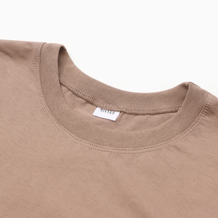 Футболка мужская MINAKU: Basic line MAN, размер 44, бежевая