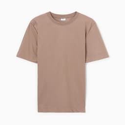 Футболка мужская MINAKU: Basic line MAN, размер 44, бежевая