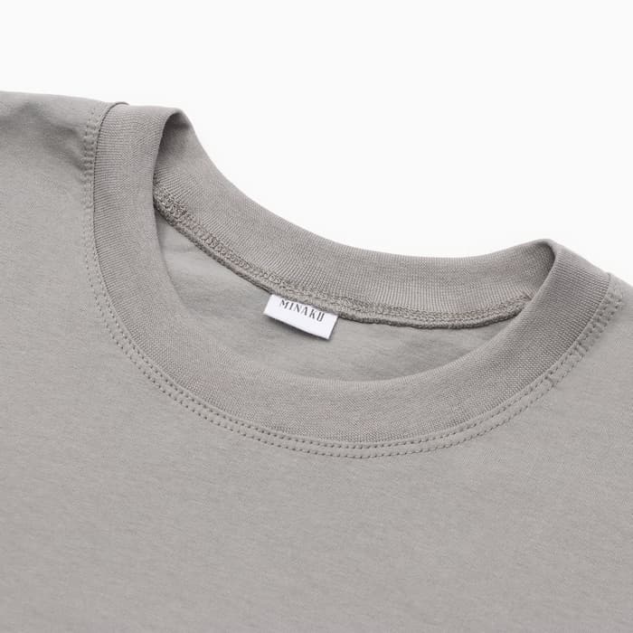 Футболка мужская MINAKU: Basic line MAN, размер 46, серая
