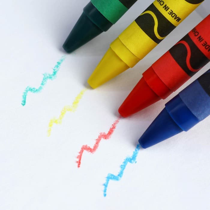 Набор: блокнот-раскраска, восковые мелки 4 шт. «23 февраля»