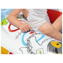 Лодочка для плавания Bestway, надувная, 104×99 см, детская, со звуком, от 3 лет, 34178