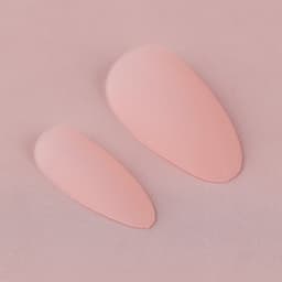 Накладные ногти «Естественные», 24 шт., клеевые пластины, форма миндаль, матовый, светло-бежевые