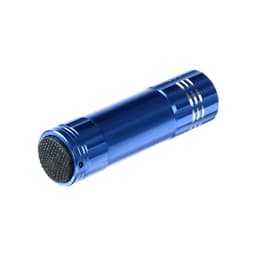 Лампа для маникюра LUF-04, UV/LED, 9 диодов, 9 Вт, от батареек (не в комплекте), голубая