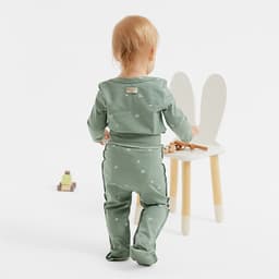 Ползунки детские MINAKU: Короны, рост 68-74 см, оливковые