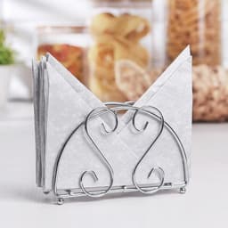 Салфетница Доляна «Завитки»,13,5×3.5×9 см