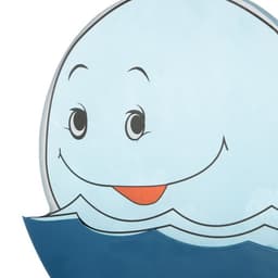 Бра «Кит» LED, 12 Вт, сине-голубой, 35×32 см