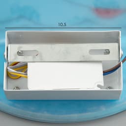 Бра «Кит» LED, 12 Вт, сине-голубой, 35×32 см