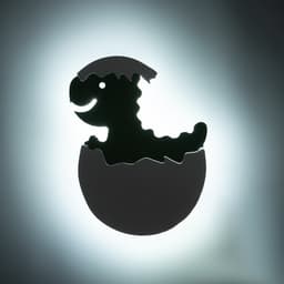 Бра «Динозаврик» LED 24 Вт бело-зелёный 36×30 см