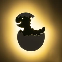 Бра «Динозаврик» LED 24 Вт бело-зелёный 36×30 см