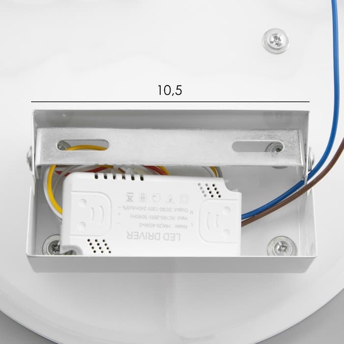 Бра «Динозаврик» LED 24 Вт бело-зелёный 36×30 см