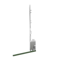 Бра «Динозавр» LED 24 Вт зелёный 35×30 см