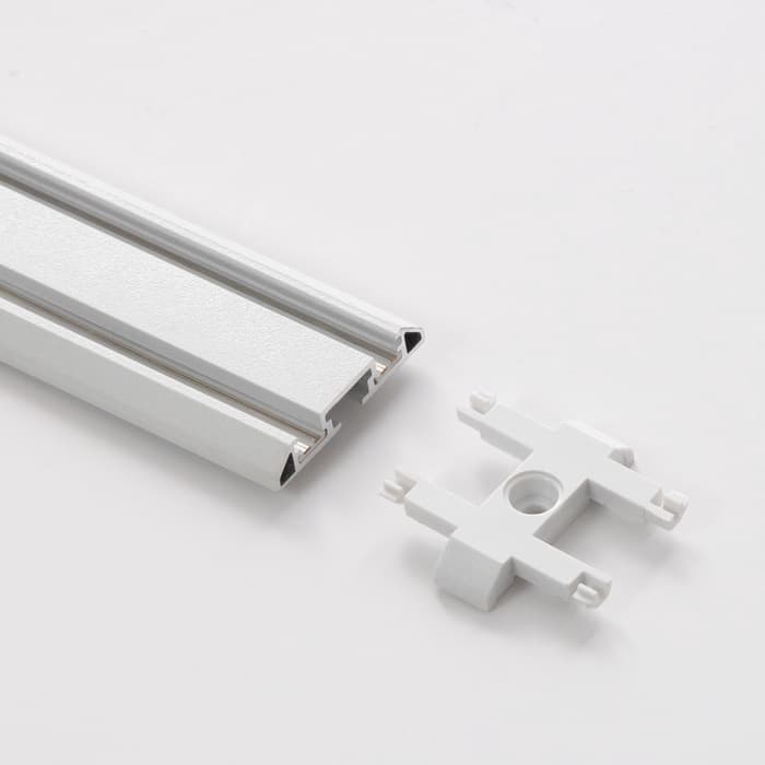 Коннектор прямой SLIM i-образный, 4-жильный, белый, 0.7×4×2 см