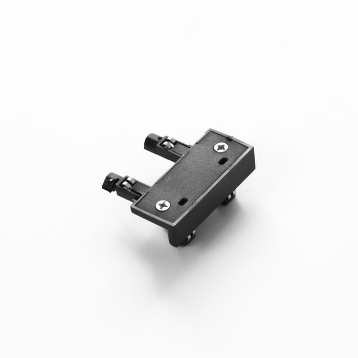 Коннектор стена-потолок SLIM г-образный, 4-жильный, чёрный, 0.7×4×2 см