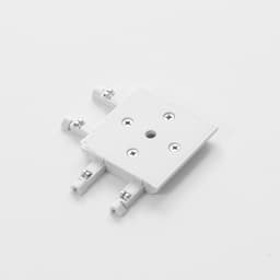 Коннектор угловой SLIM г-образный, 4-жильный, белый, 0.7×4×2 см