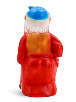 Садовая фигура из гипса «Бабка-Ёжка стоя», 33×35×65 см, МИКС