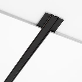 Шинопровод ультратонкий встраиваемый ULTRA «Ультра-100», 2-жильный, чёрный, 100×2.6×0.6 см