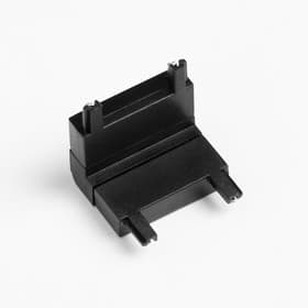 Коннектор ультратонкий для шинопровода Ultra (потолок-стена), чёрный, 2.6×2.6×2.6 см