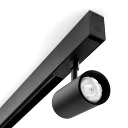 Шинопровод магнитный трековый ULTRA «Слим-100», 2-жильный, чёрный, 100 см