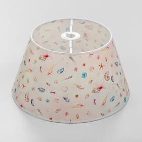 Абажур для светильника универсальный BayerLux «Ракушки», Е27/Е14, 38×38×21 см