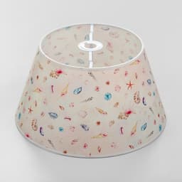 Абажур для светильника универсальный BayerLux «Ракушки», Е27/Е14, 38×38×21 см