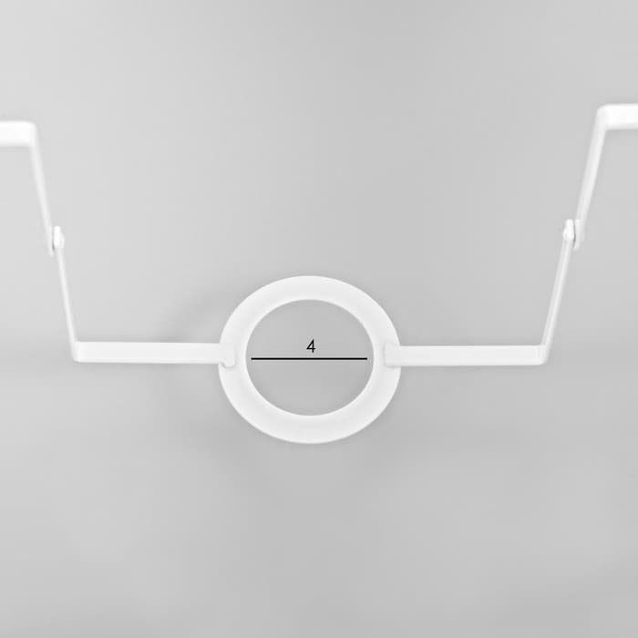 Абажур для светильника универсальный BayerLux «Ракушки», Е27/Е14, 38×38×21 см