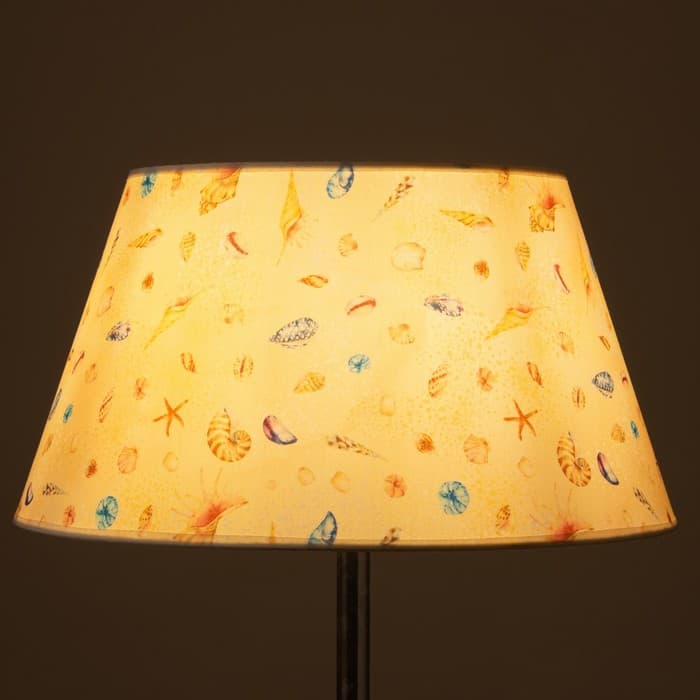 Абажур для светильника универсальный BayerLux «Ракушки», Е27/Е14, 38×38×21 см