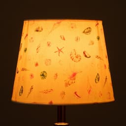 Абажур для светильника универсальный BayerLux «Ракушки», Е27/Е14, 24×24×19 см