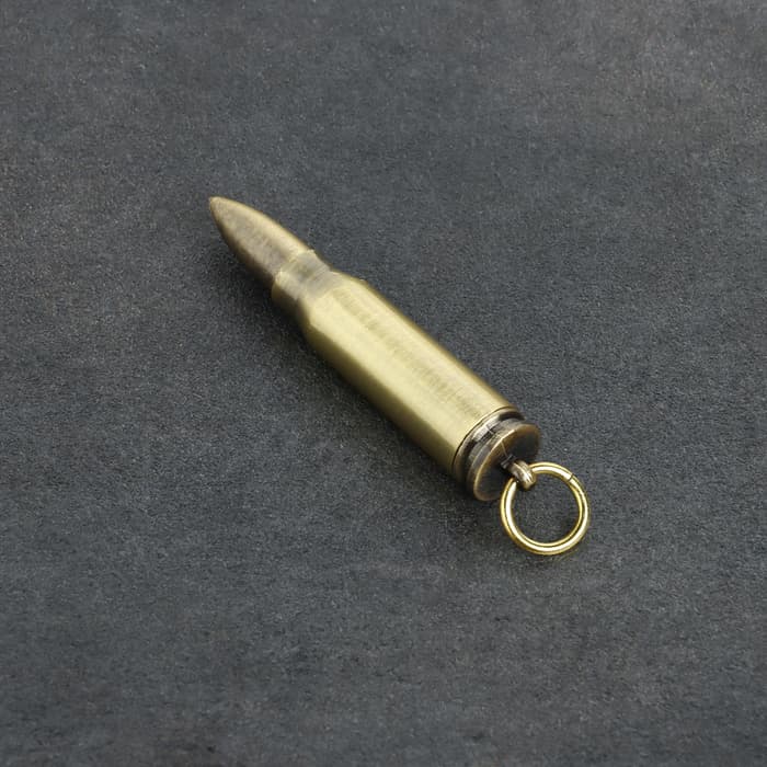 Вечная спичка «Патрон» туристическая, 8 см, с кольцом