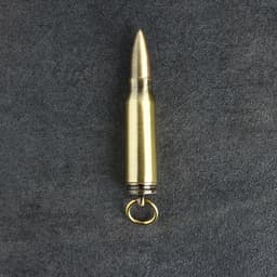 Вечная спичка «Патрон» туристическая, 8 см, с кольцом