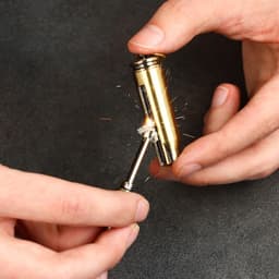 Вечная спичка «Патрон» туристическая, 8 см, с кольцом