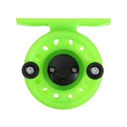 Катушка инерционная, пластик, диаметр 5 см, цвет салатовый, 108