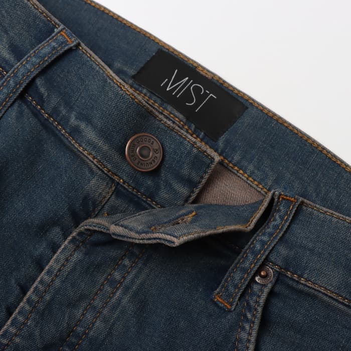 Джинсы мужские MIST размер 32, тёмно-синие