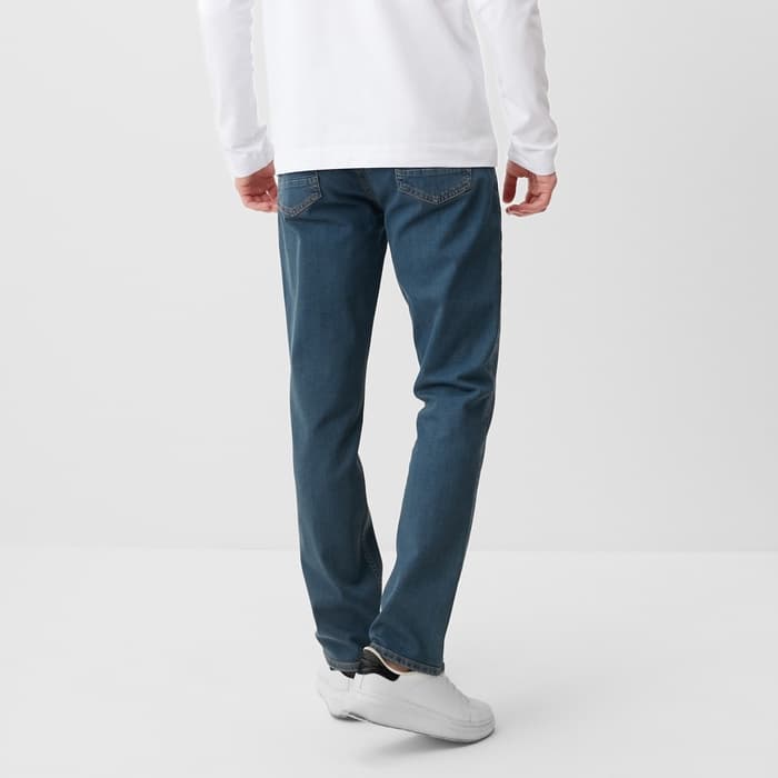 Джинсы мужские MIST размер 32, тёмно-синие