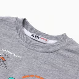 Свитшот для мальчика, НАЧЁС, рост 92 см, серый
