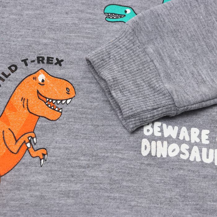 Свитшот для мальчика, НАЧЁС, рост 92 см, серый