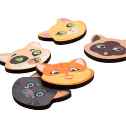 Игра настольная мемо Десятое Королевство «Коты» Far far land wood (24 фишки в коробке)