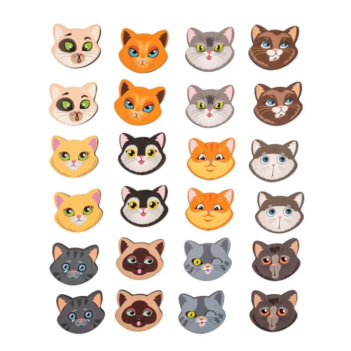 Игра настольная мемо Десятое Королевство «Коты» Far far land wood (24 фишки в коробке)