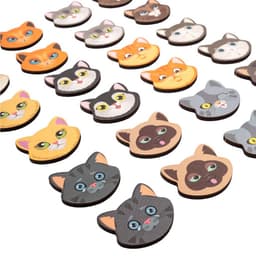 Игра настольная мемо Десятое Королевство «Коты» Far far land wood (24 фишки в коробке)